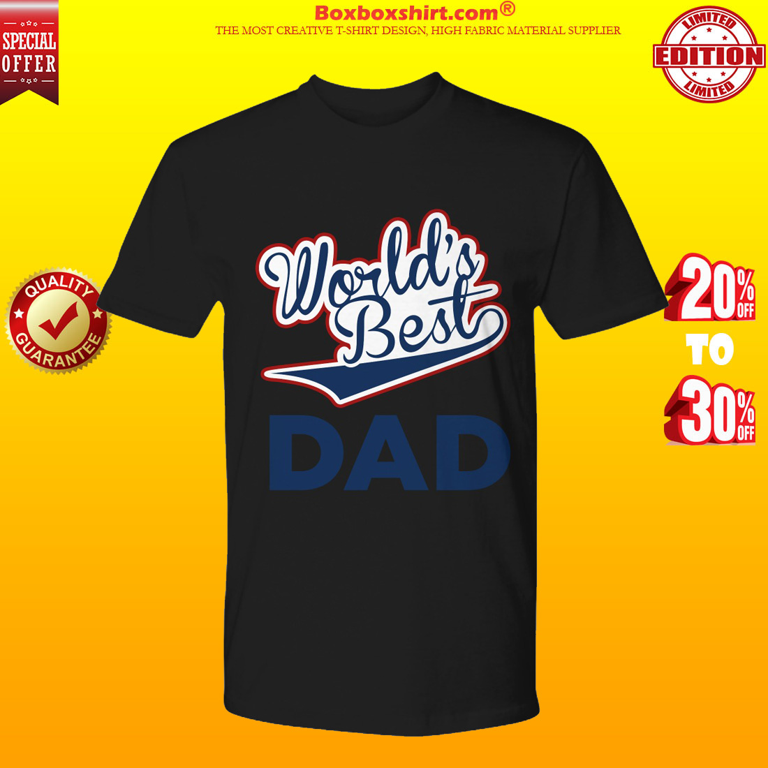 World's best dad shirt