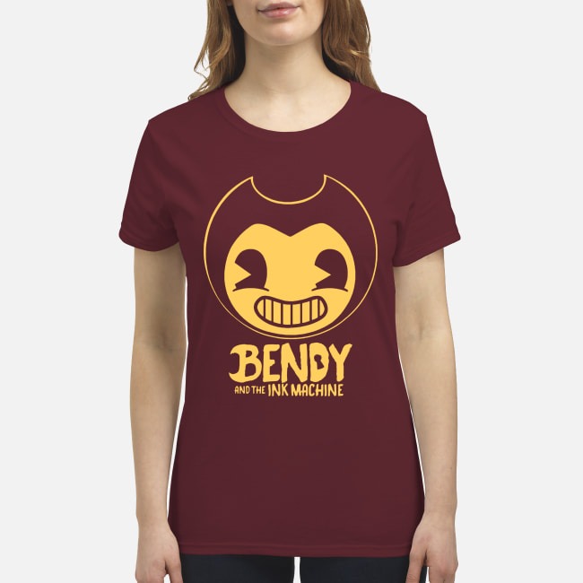 Bendy and the ink machine premium women's shirt