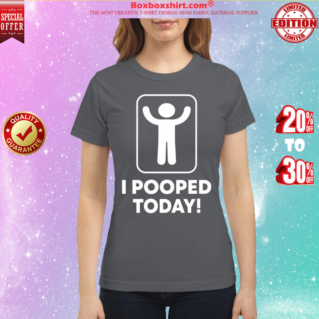 I pooped today classic shirt