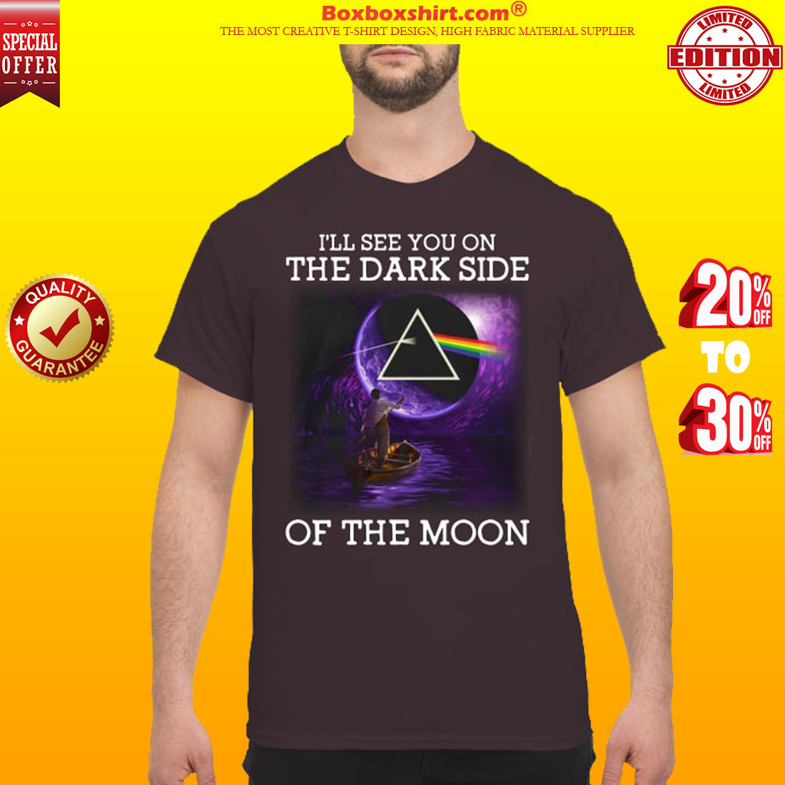 I will see you on the dark side of the moon classic shirt