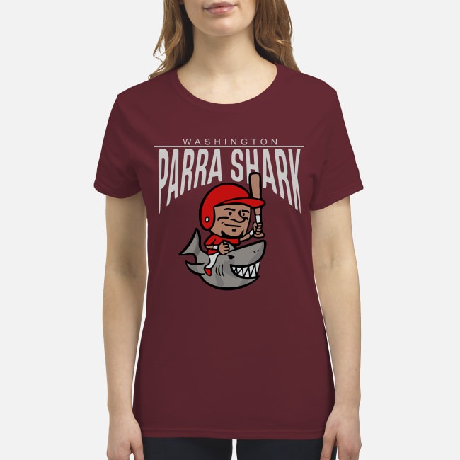 Washington Para shark premium women's shirt