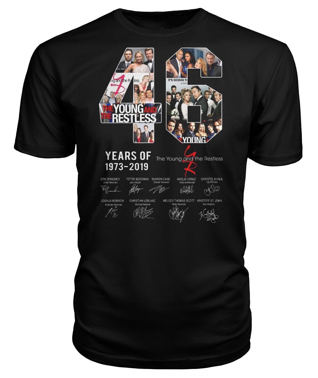 46 years of the Young and the Restless classic shirt