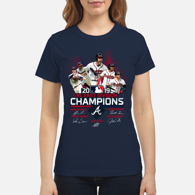 Atlanta Braves 2019 NL East Divison champion classic shirt