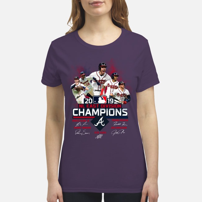 Atlanta Braves 2019 NL East Divison champion premium women's shirt
