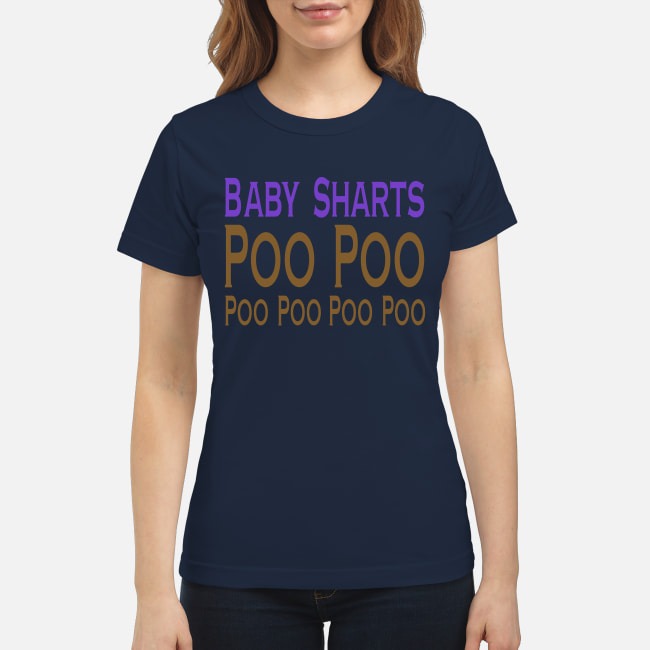 Baby sharts poo poo classic shirt