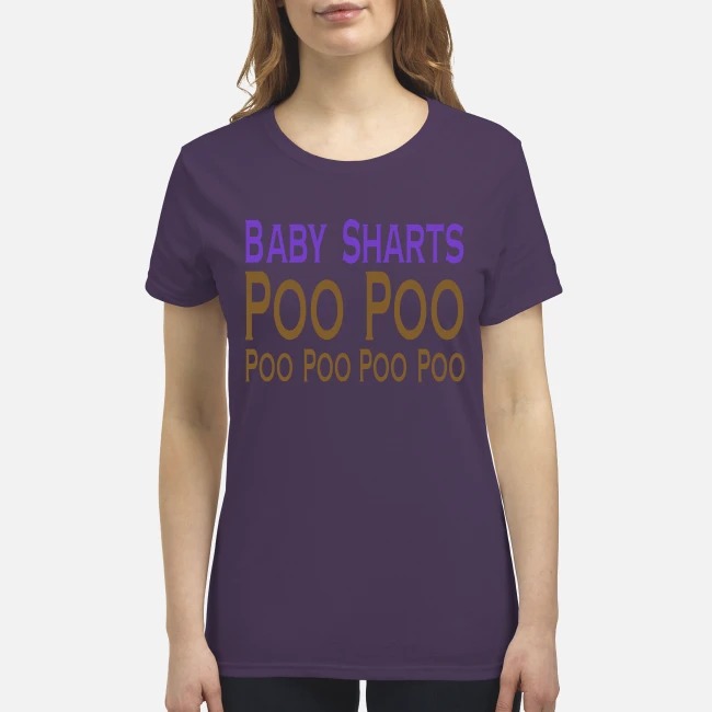 Baby sharts poo poo premium women's shirt