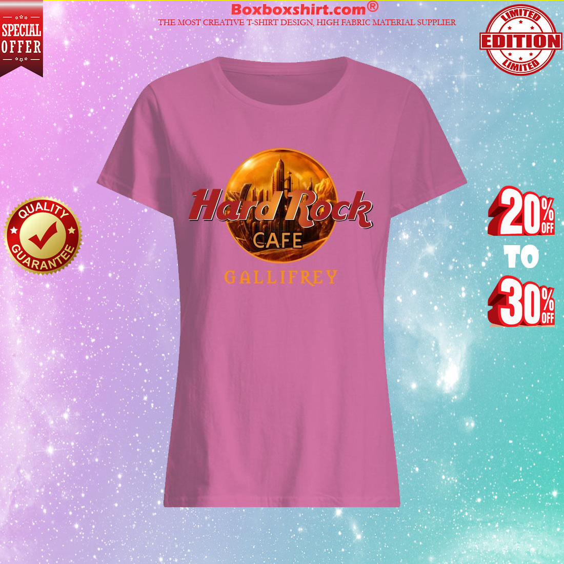 Hard rock cafe Gallifrey classic shirt