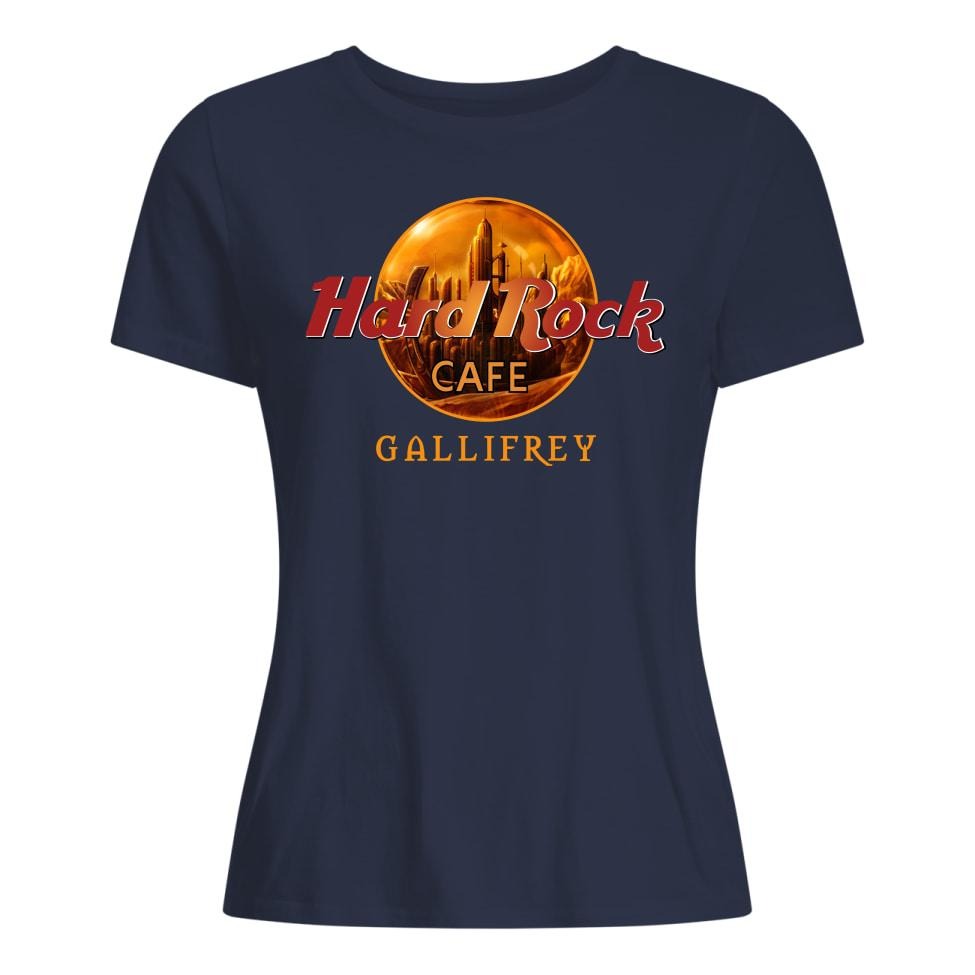 Hard rock cafe Gallifrey premium women's shirt