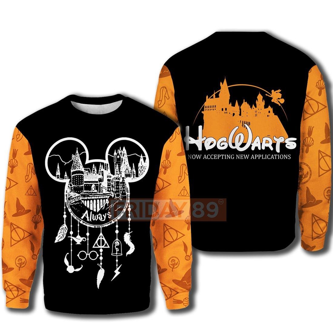Hogwarts always dreamcatcher now accepting new appilcation 3d hoodie and sweater