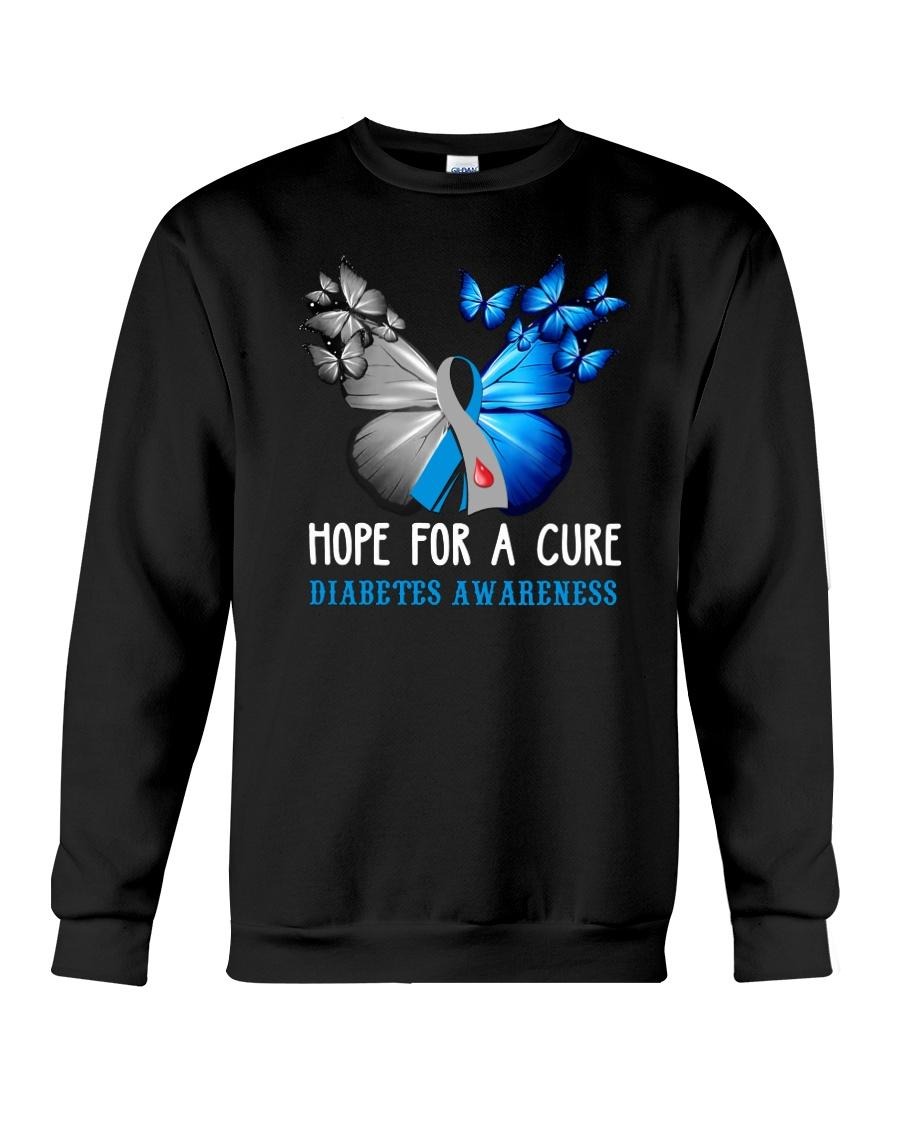 Hope for a cure diabiates awareness shirt 1