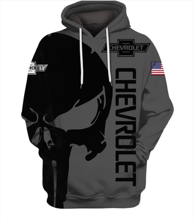 Punisher skull Chevrolet 3d shirt and hoodies