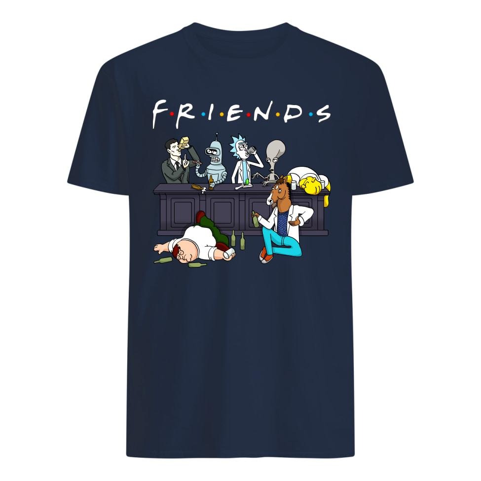Rick and Morty friends classic shirt