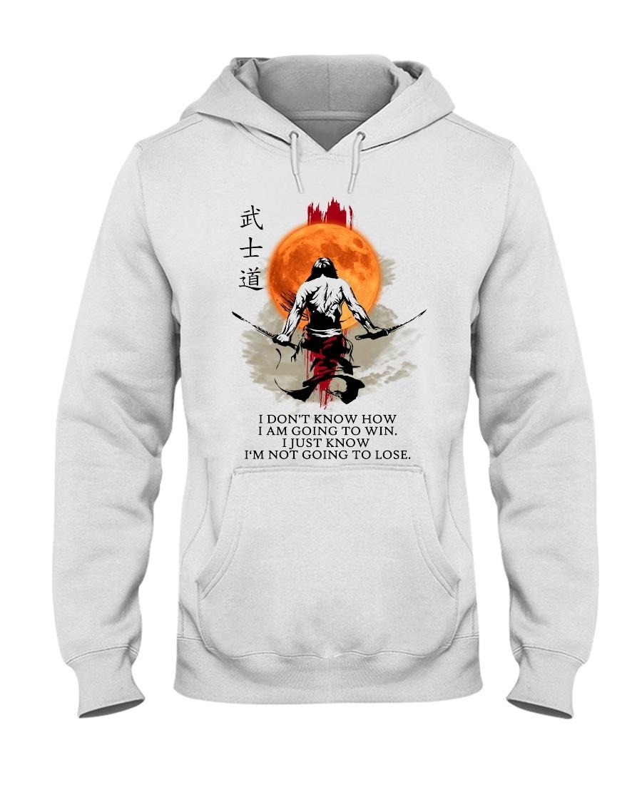 Samurai I don't know how I a going to win sweatshirt
