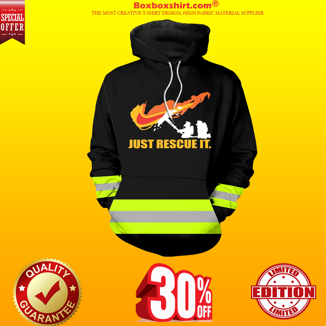 Under Armour firefighter hoodie and shirts 3d