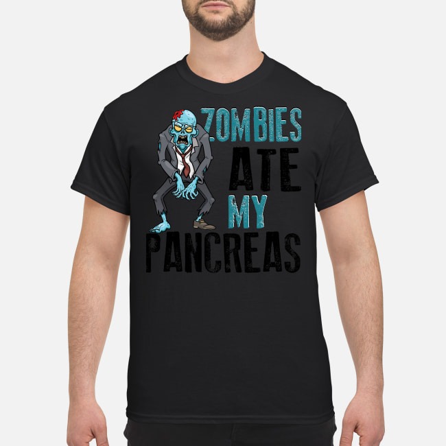 Zombies ate my pancreas classic shirt