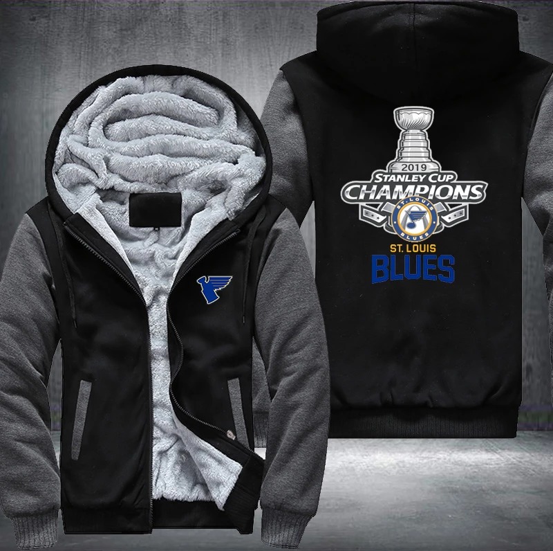 2018 Stanley Cup Champions St Louis Blues fleece jacket 3