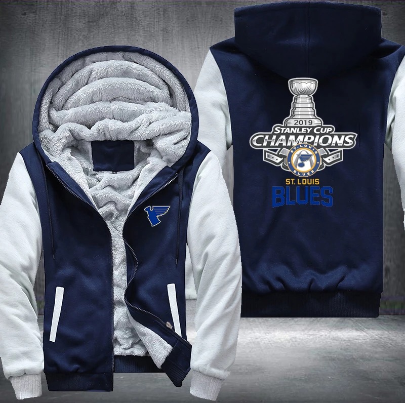 2018 Stanley Cup Champions St Louis Blues fleece jacket 2
