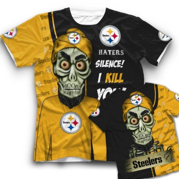 Achmed the dead terrorist pittsburgh steeler hater silence I kill you 3d hoodie 2