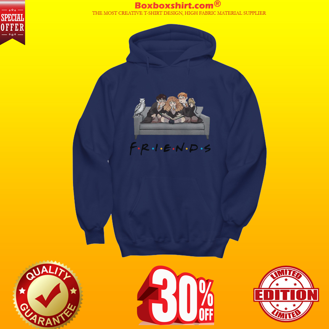 Harry Potter friends show shirt and hoodie