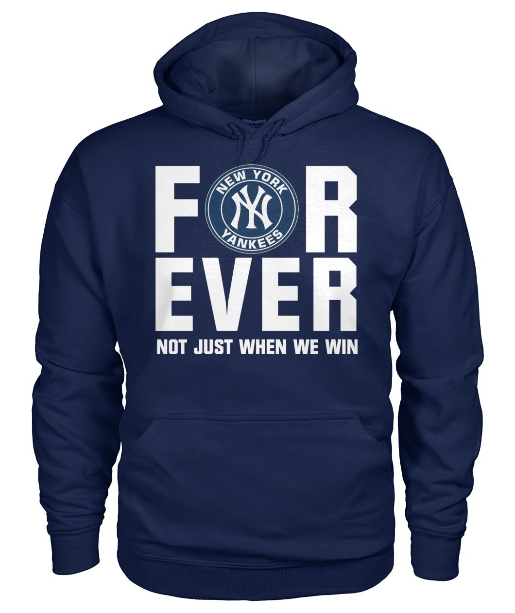 New York Yankees forever not just when we win shirt 4
