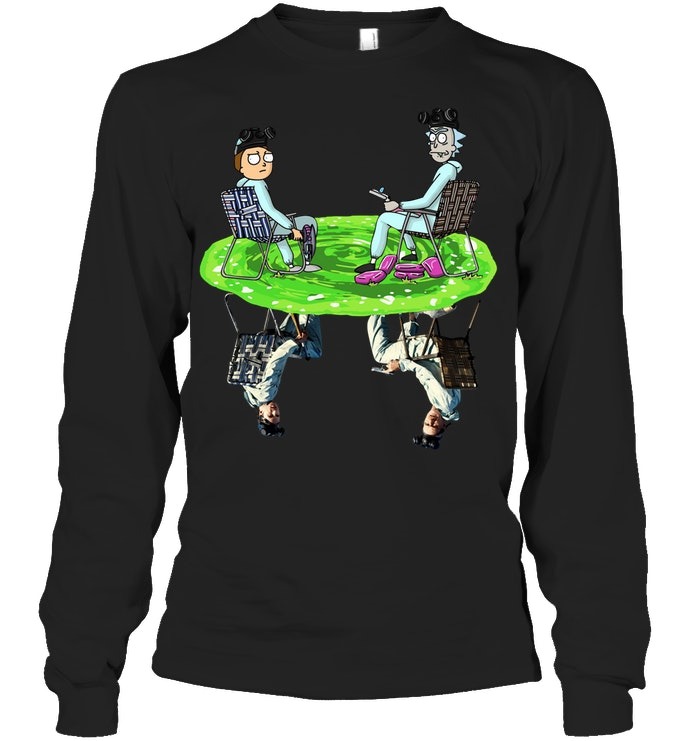 Rick and Morty Walter and Jesse Breaking Bad shirt 3