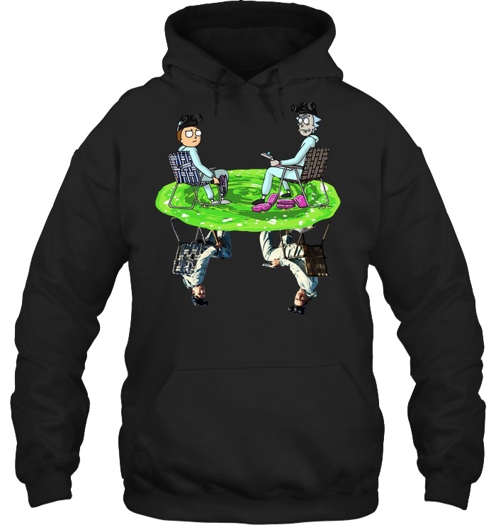 Rick and Morty Walter and Jesse Breaking Bad shirt 2