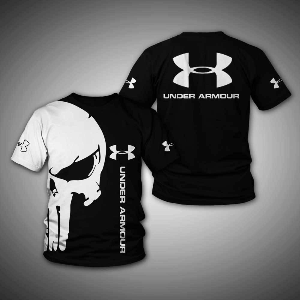Under Armour skull 3d hoodie and shirt