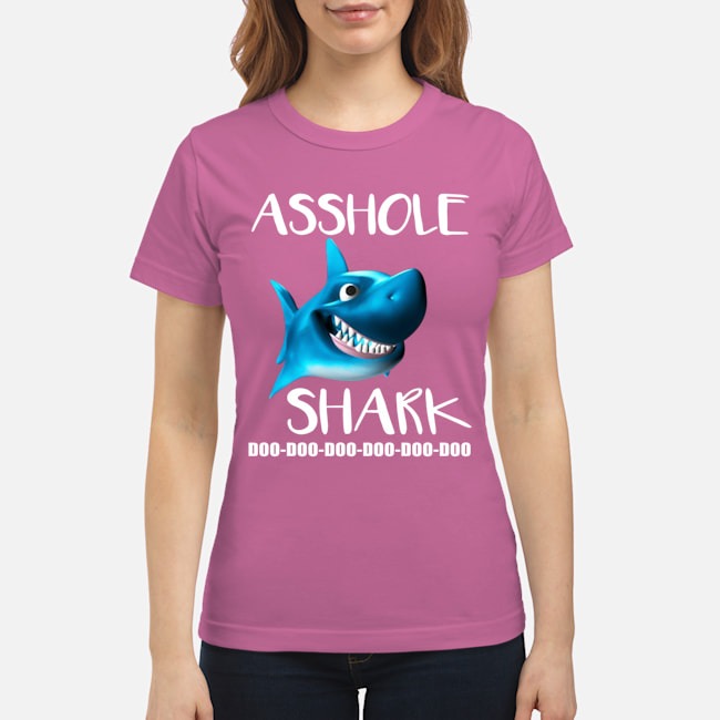 Asshole shark doo doo doo shirt 2