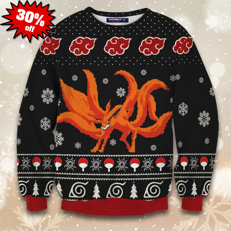 Nine tailed Christmas sweater 3