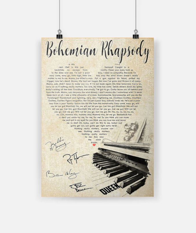 Queen Bohemian Rhapsody poster 3