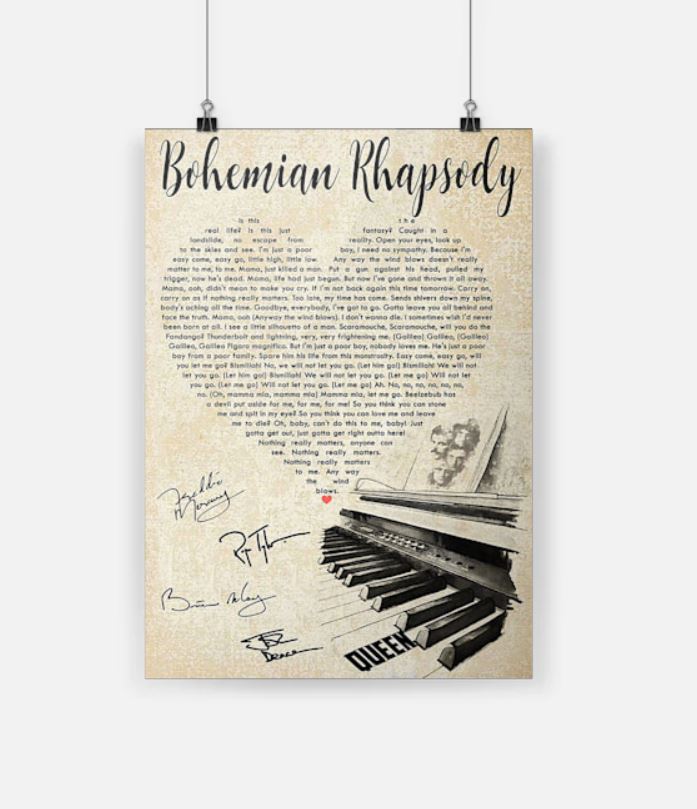 Queen Bohemian Rhapsody poster 2