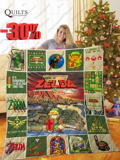 The legends of Zelda quilt blanket 2