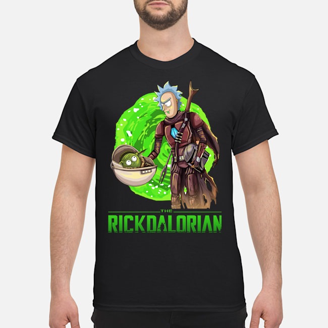 Baby Yoda Rickdalorian shirt 1