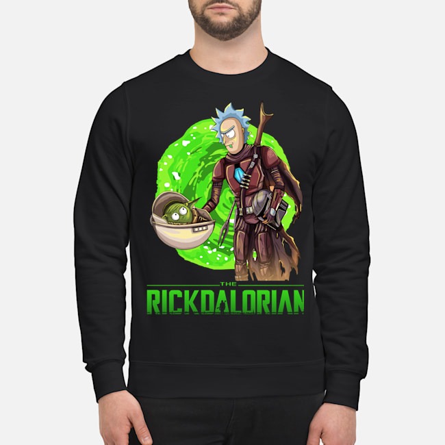 Baby Yoda Rickdalorian shirt 6