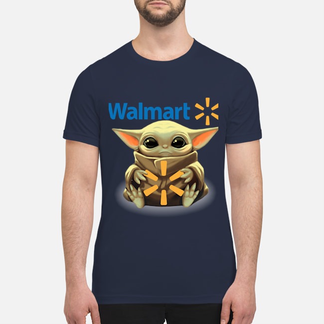 Baby Yoda Walmart premium men's shirt