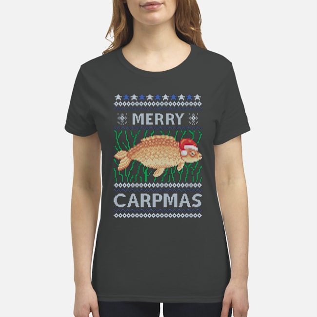 Fish Merry Carpmas sweater 4