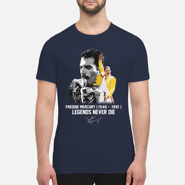 Freddie Mercury legend never die shirt 4