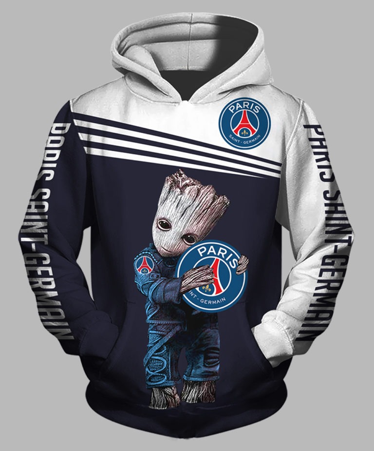 Groot PSG Paris Saint Germaint 3d hoodie 2
