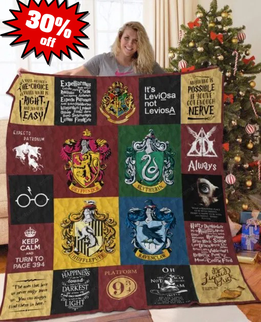 Harry Potter Quilt Blanket 3