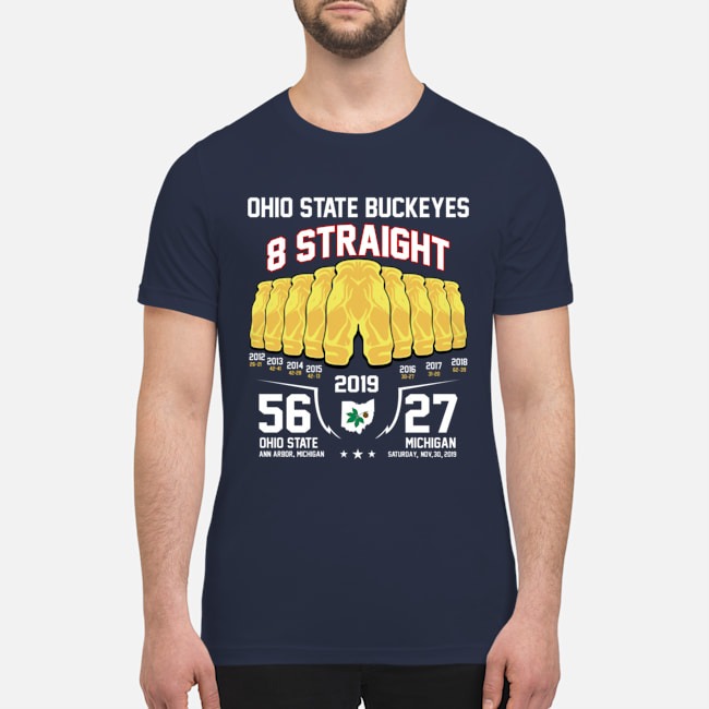 Ohio State Buckeyes 8 Straight shirt 3