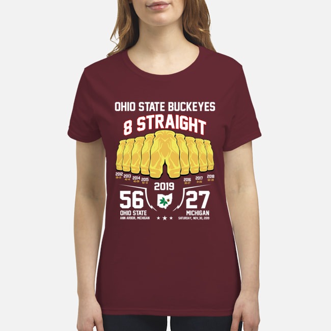 Ohio State Buckeyes 8 Straight shirt 4