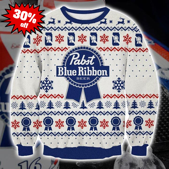 Pabst Blue Ribbon beer 3d full print sweatshirt 3