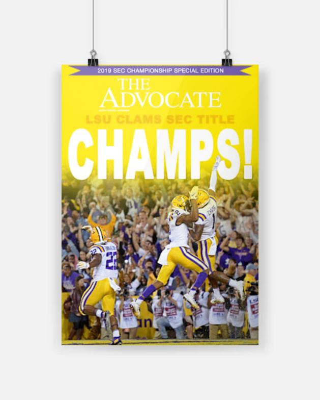 The advocate LSU poster 4