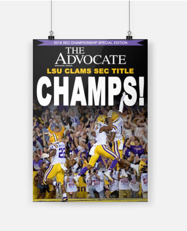 The advocate LSU poster 3