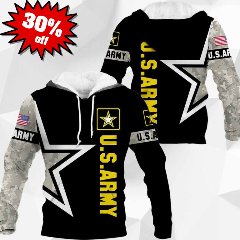 US Army 3d full print hoodie 3
