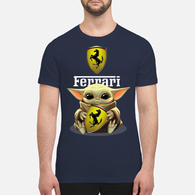 Baby Yoda Ferrari shirt 3