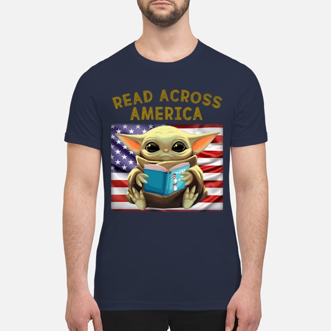 Baby Yoda read across America shirt 3