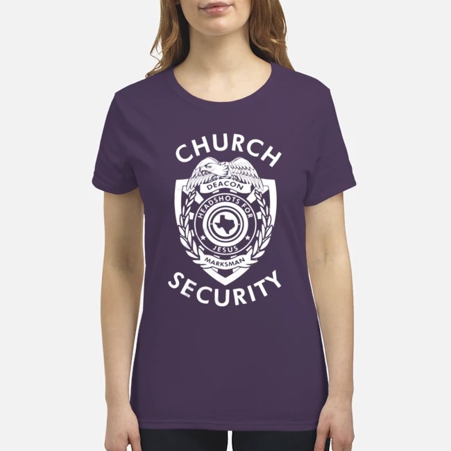 Church security deacon headshot for Jesus shirt 4