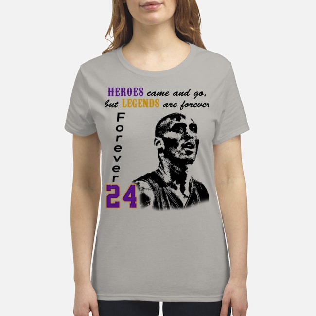 Kobe Heroes came and go legends are forever shirt 4