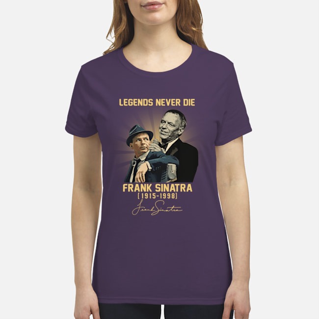 Legend never die Frank Sinatra shirt 4